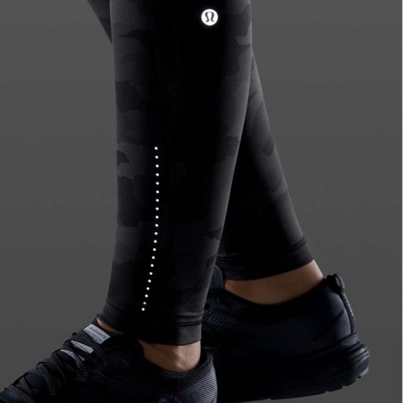 Lululemon 6 Swift Speed High-Rise Tight 28" Heritage 365 Camo Coal Multi Black - Picture 12 of 14